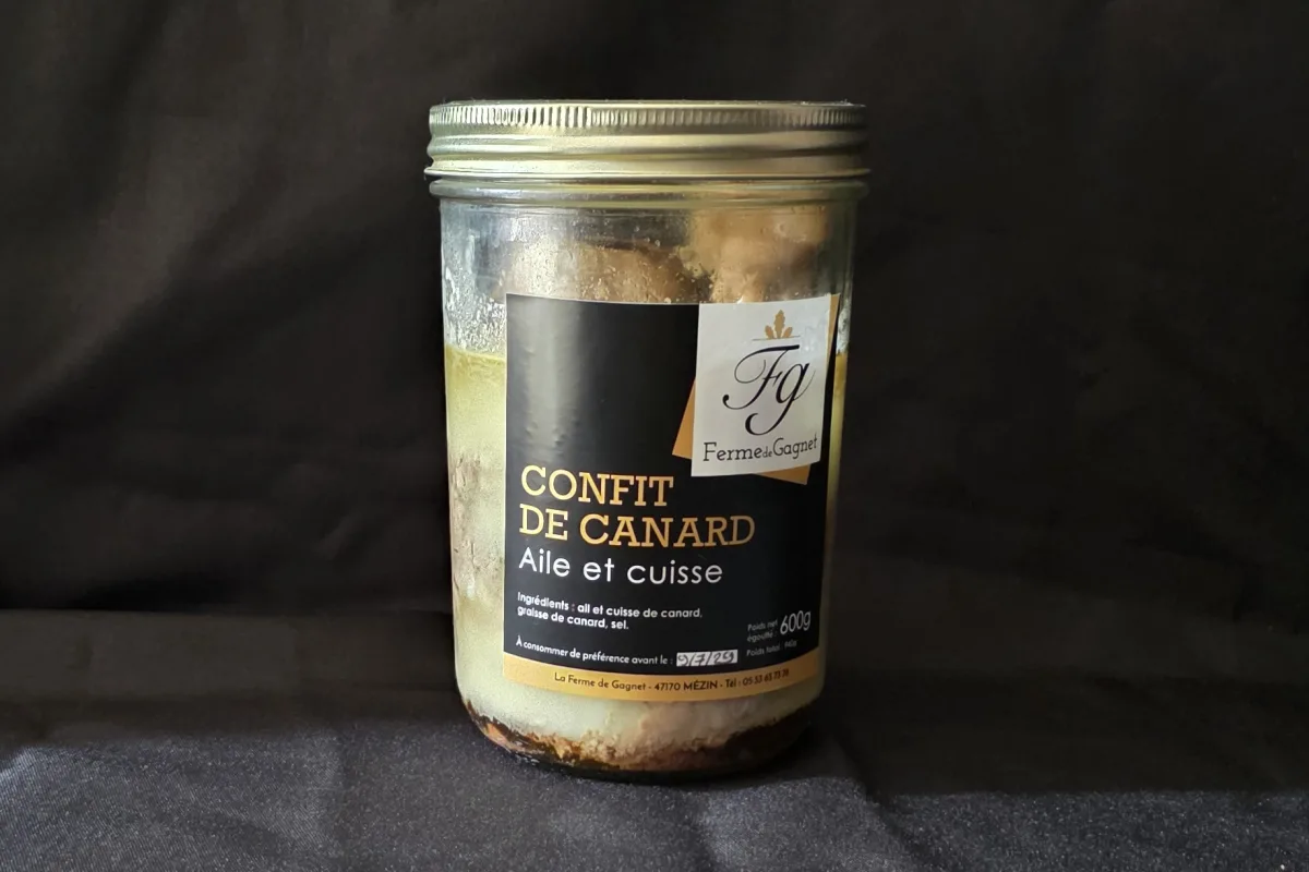Bocal aile et cuisse — 600 g